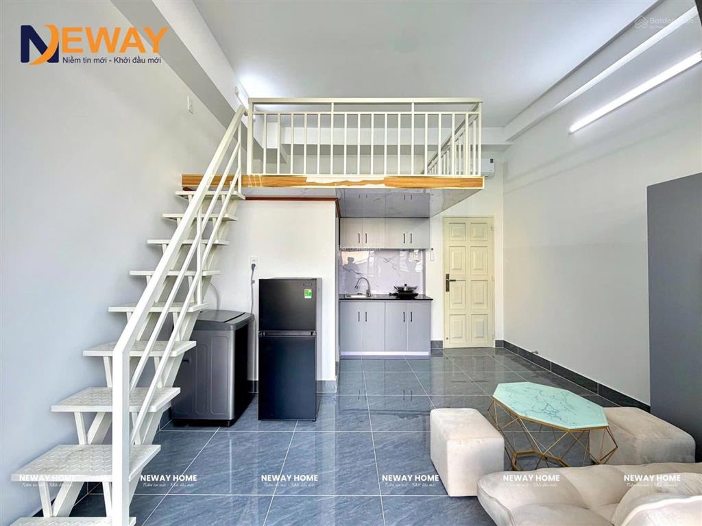 Cho thuê cc mini gác cao  35m2, 4,5 triệu tại nguyễn thái bình  ngã tư 7 hiền