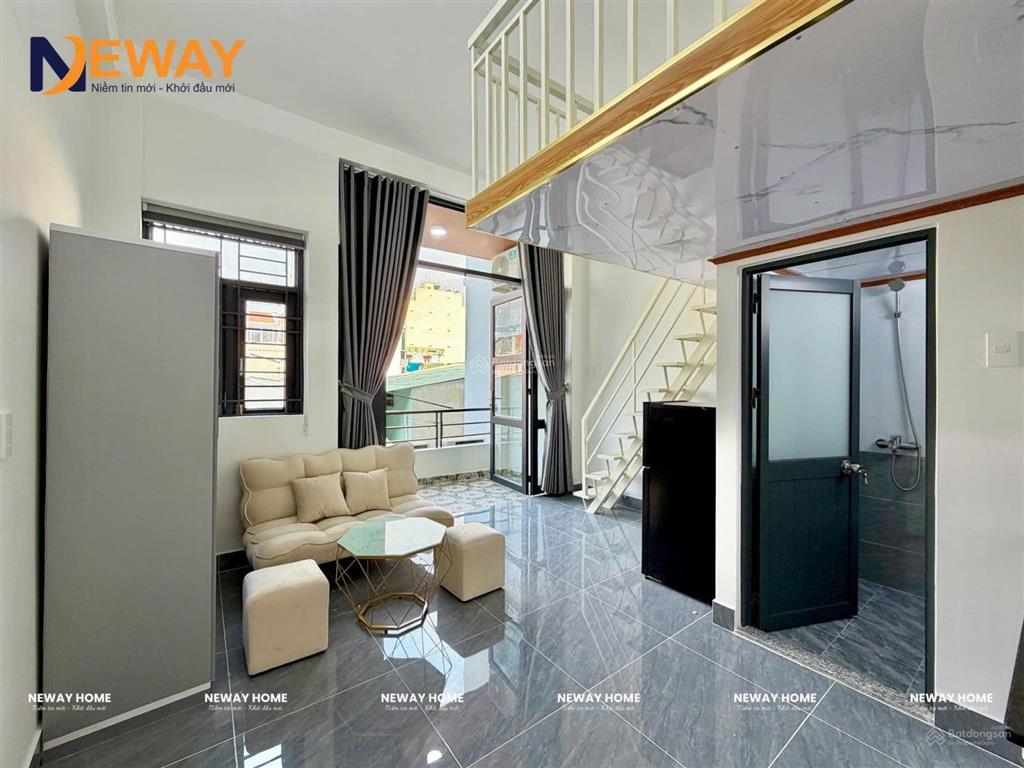 Cho thuê cc mini gác cao  35m2, 4,5 triệu tại nguyễn thái bình  ngã tư 7 hiền