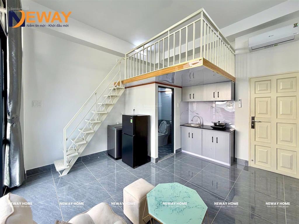 Cho thuê cc mini gác cao  35m2, 4,5 triệu tại nguyễn thái bình  ngã tư 7 hiền