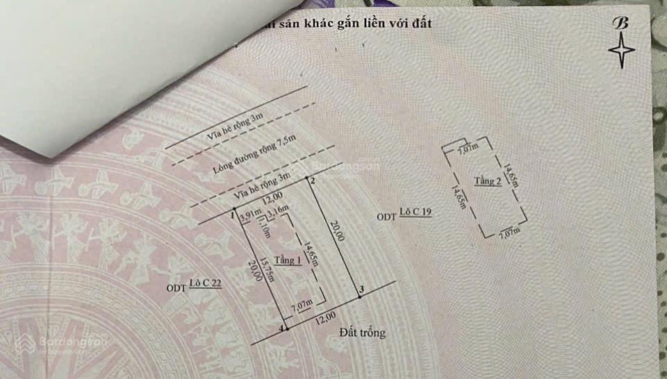 Chính chủ bán nhà 2 tầng lô đôi  khu bến xe bắc quảng nam (điện an, điện bàn)