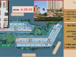 2pn 2wc hướng đông nam giá tốt nhất giỏ hàng  the gió riverside