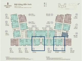 Bán cc 96m2 orchard hill tại sycamore bình dương 4.3 tỷ, 2pn, 2wc, giá tốt. hướng đông nam