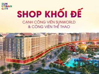 Khối đế tòa p4, p6 dự án sun hà nam