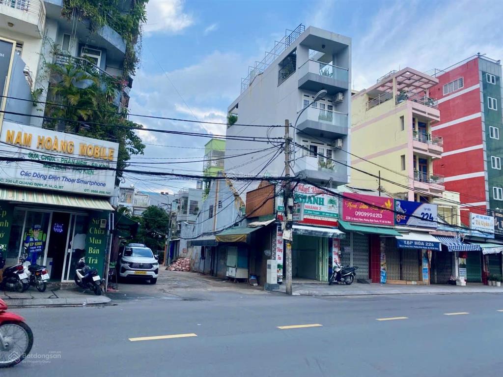 Bán nhà góc 2 mặt tiền lê quang định phường bình thạnh  vị trí kinh doanh đắc địa
