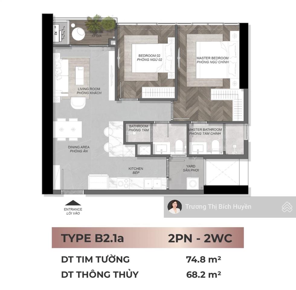 Hot deal căn 2pn eaton park view sport city giá tốt nhất dự án chỉ 9.7 tỷ