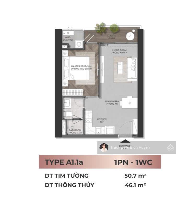 Tổng hợp các căn 1pn giá tốt đáng đầu tư nhất eaton park chỉ 7.25 tỷ all in