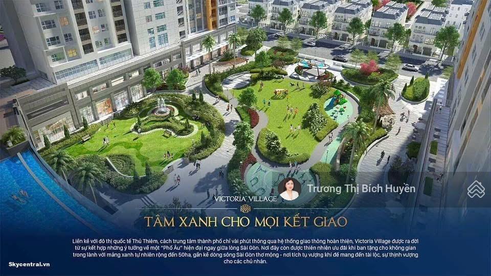 2pn 69m2 view nội khu giá tốt tại victoria village  chỉ 6.2 tỷ