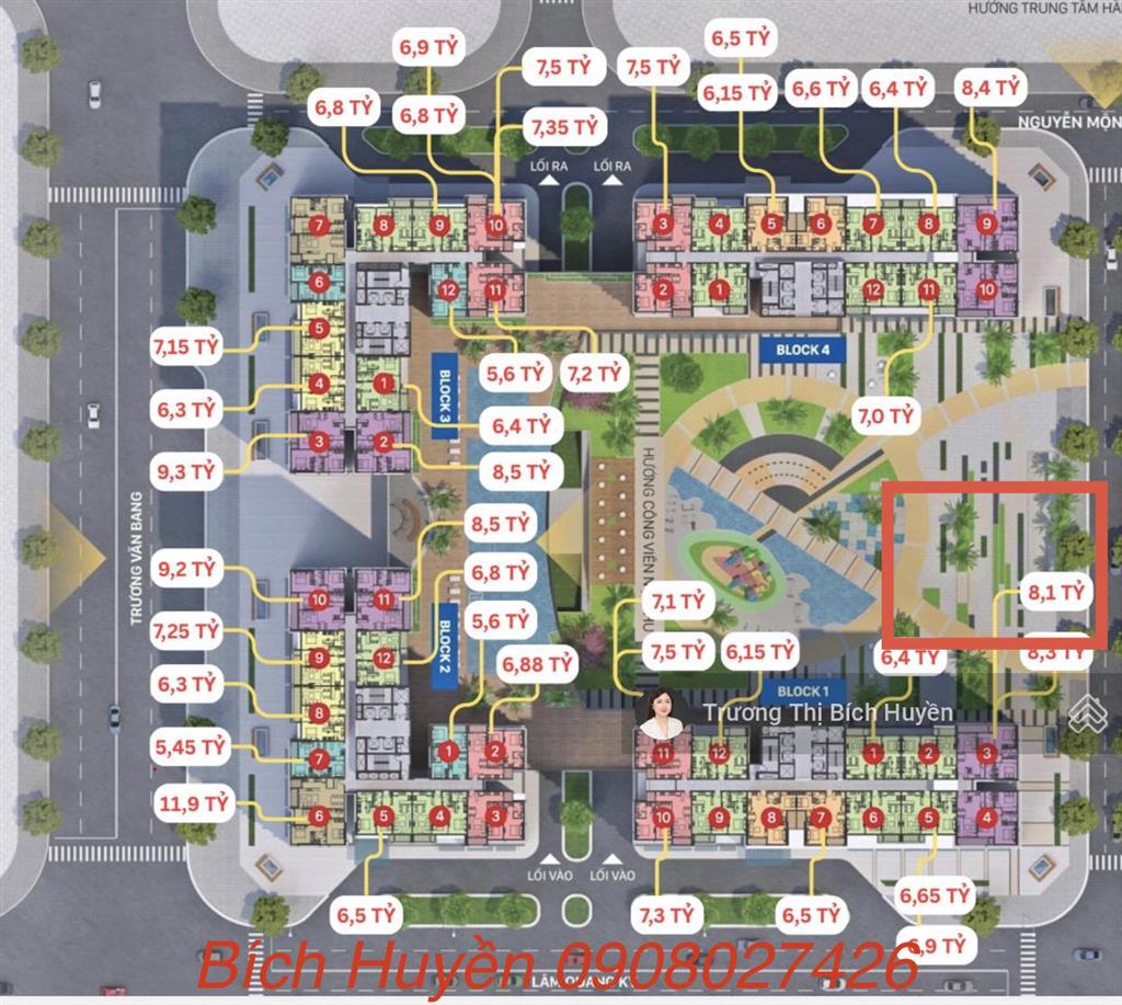 Hot deal  xả gấp trong tuần căn 3pn view công viên chỉ 8.1 tỷ all in