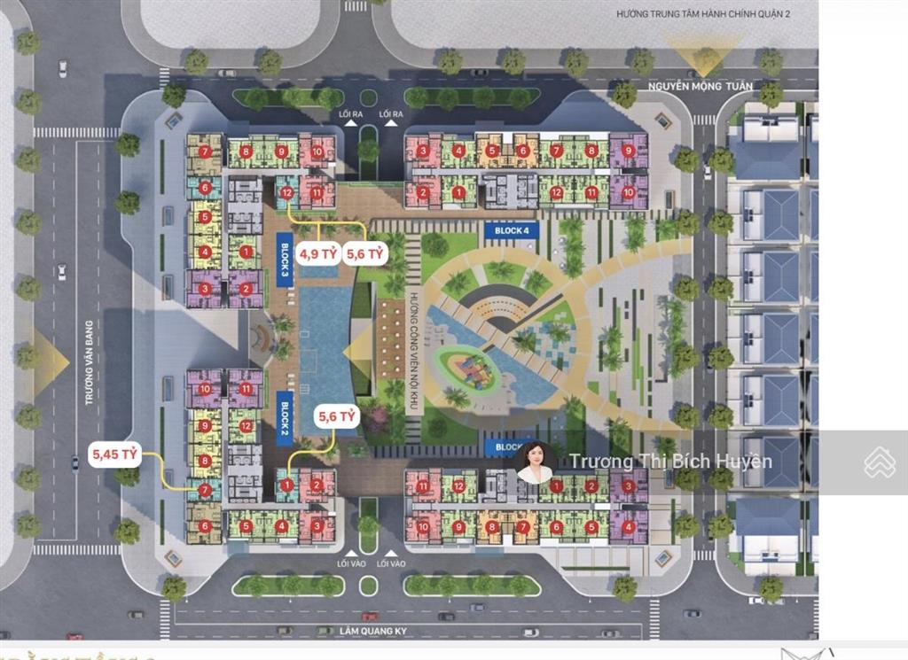 Căn hộ 2pn1wc giá 4.9 tỷ giá tham khảo tốt trong dự án victoria village hiện không mua là tiếc