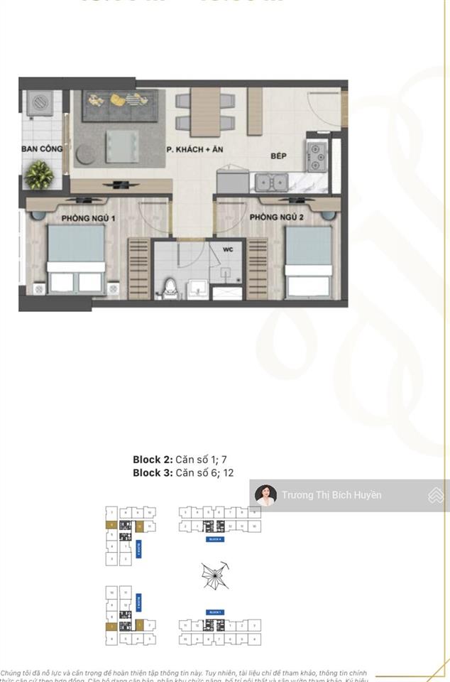 Chính chủ cần cho thuê 2pn dự án victoria village giá 12 triệu/ tháng
