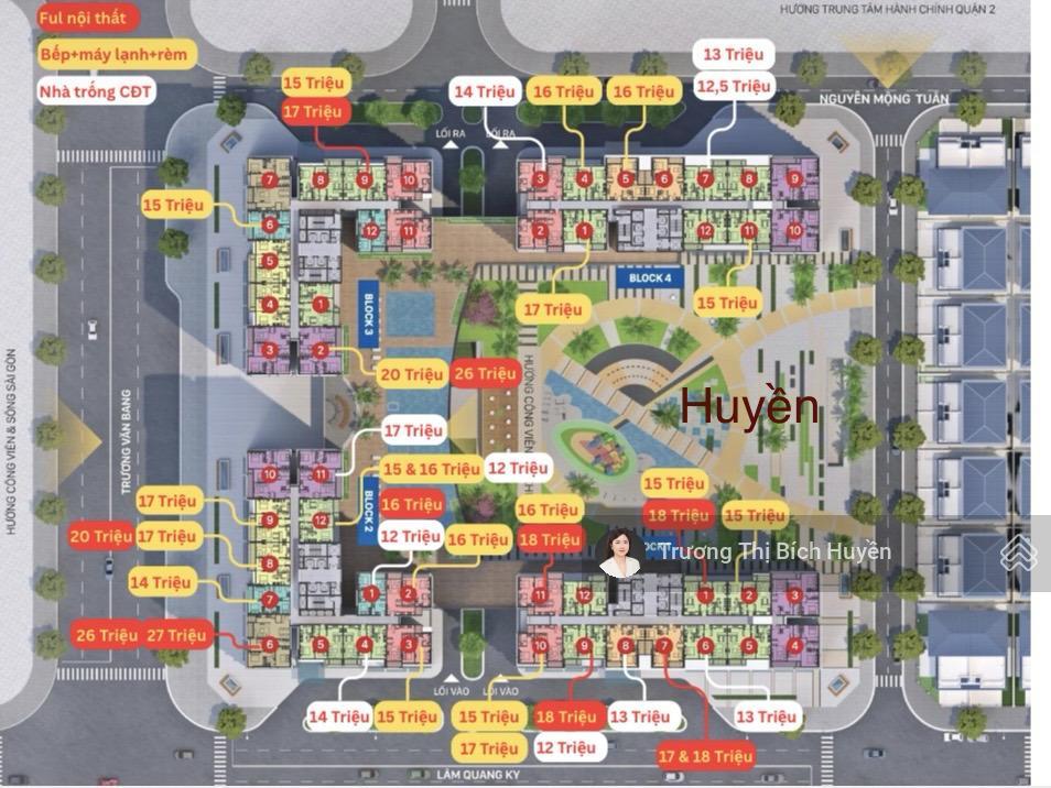 Full giỏ hàng cho thuê căn hộ victoria village 2pn69m2 giá 12 triệu/ tháng