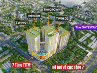 Nhận ngay lì xì 3 chỉ vàng khi giao dịch thành công căn góc đẹp nhất tháp icon  bcons center city