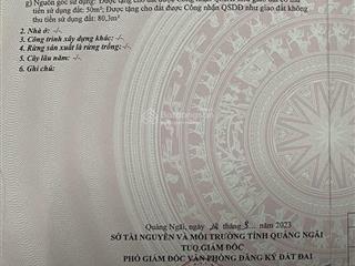 Cần bán gấp 130m2. diện tích 4mx30m. có 50m2 thổ cư