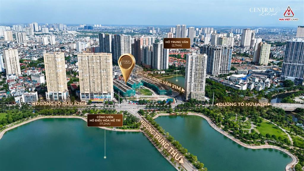 3 mặt hồ  4 mặt đường  mặt đường tố hữu  cạnh làng việt kiều hà đông