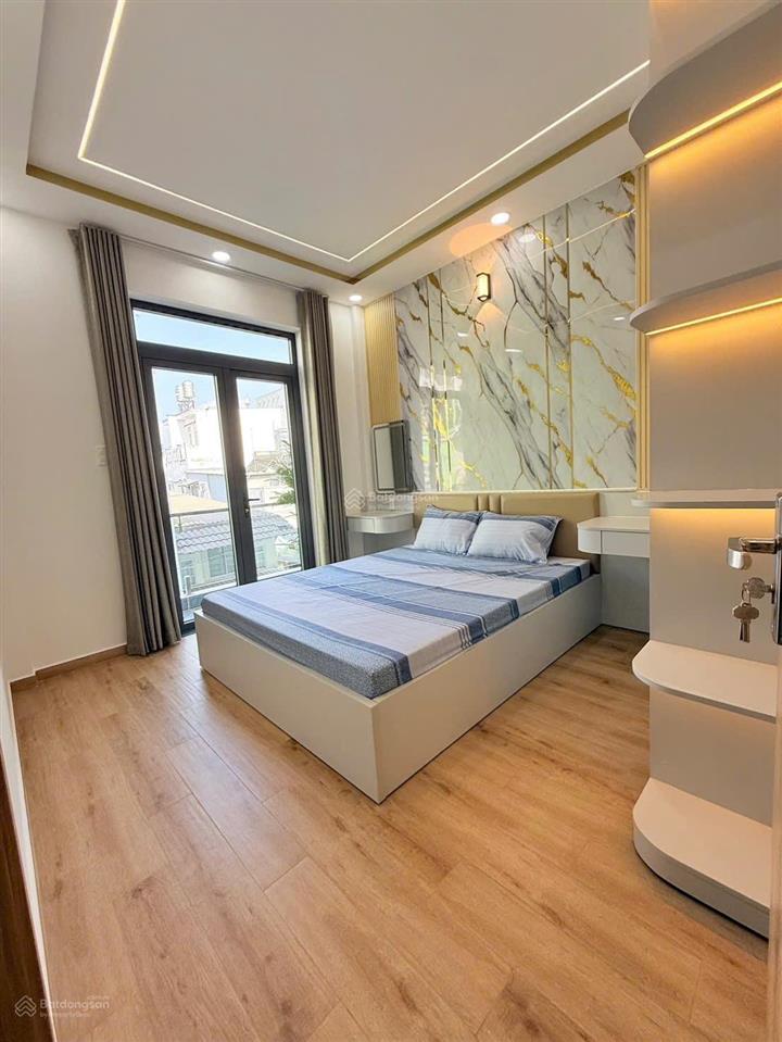 Nhà ngang 6.4m cực hiếm rộng như villa mới 100%, dtsd 154m²