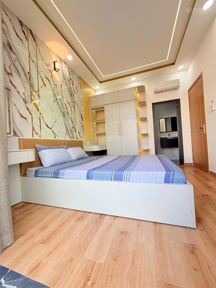 Nhà ngang 6.4m cực hiếm rộng như villa mới 100%, dtsd 154m²