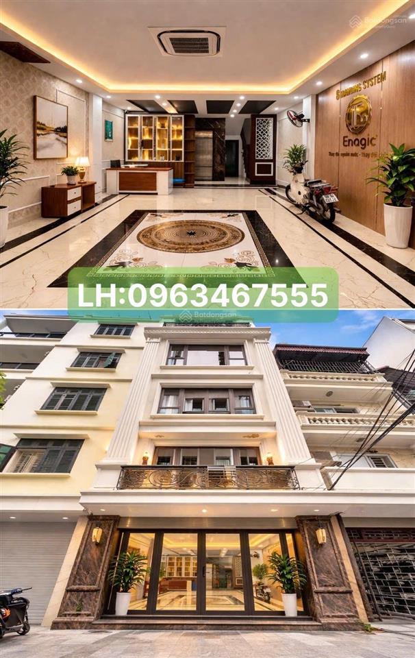 Gia đình chị gái tôi nhờ bán toà nhà 6 tầng 65m2 thang máy mặt tiền kinh doanh phố đỗ quang