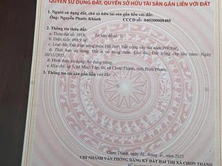 Bán đất chính chủ mặt tiền dt756 giá rẻ 570tr