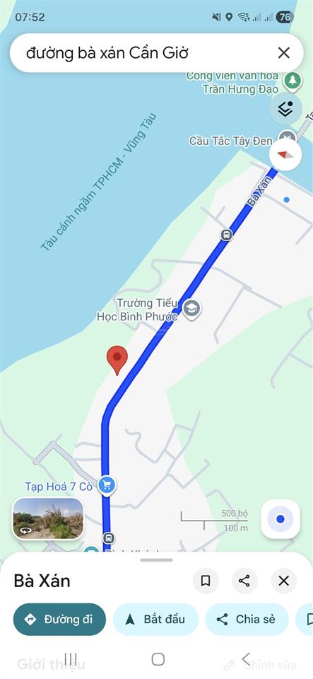 Bán 1,5ha (15.000) đất sxkd (skc) 2mt tam thôn hiệp, 1mt sông, bình khánh, cg