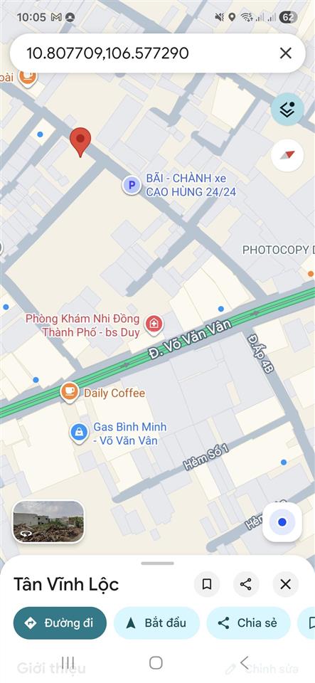 2 xưởng + 4.800m2 skc, 2mt đường 10m, đang ct 200tr võ v vân, v lộc b, bình chánh
