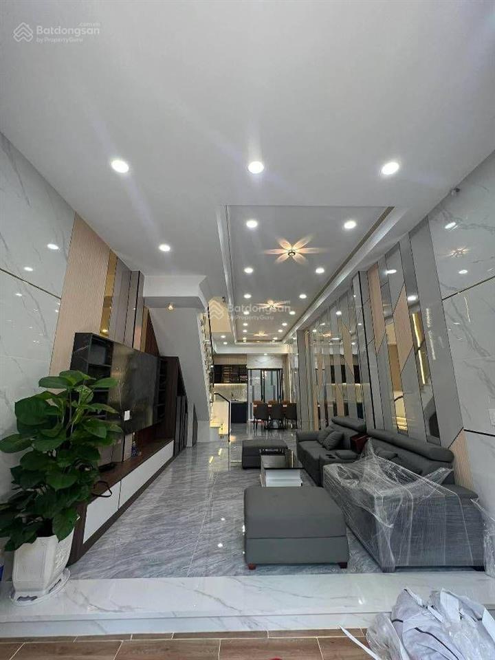 Hẻm xe hơi tới nha* nhà 4 tầng xây mới 100% * diện tích 4x13,5m* full nội thất giá nhỉnh 7 tỷ