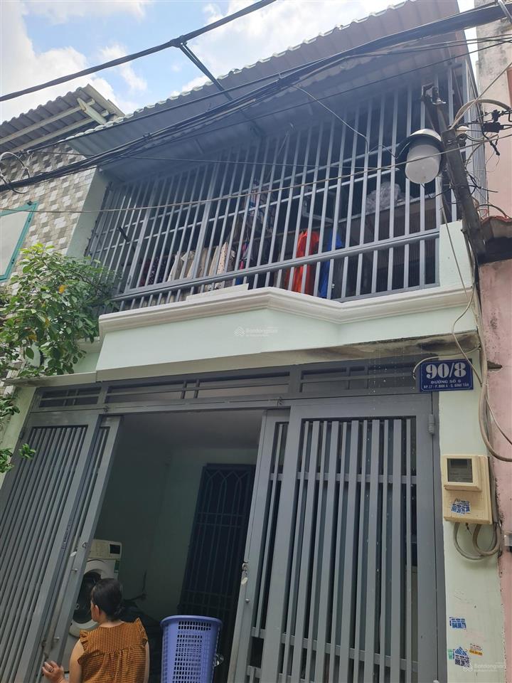 Nhỉnh 4 tỷ nhà ngay đường số 6 lê văn quới sát ngã tư bốn xã pháp lý chuẩn khu vực an ninh yên tĩn