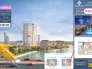 Căn hộ sun ponte, bán căn góc 3br view trực diện sông hàn, cầu rồng , pháo hoa diff