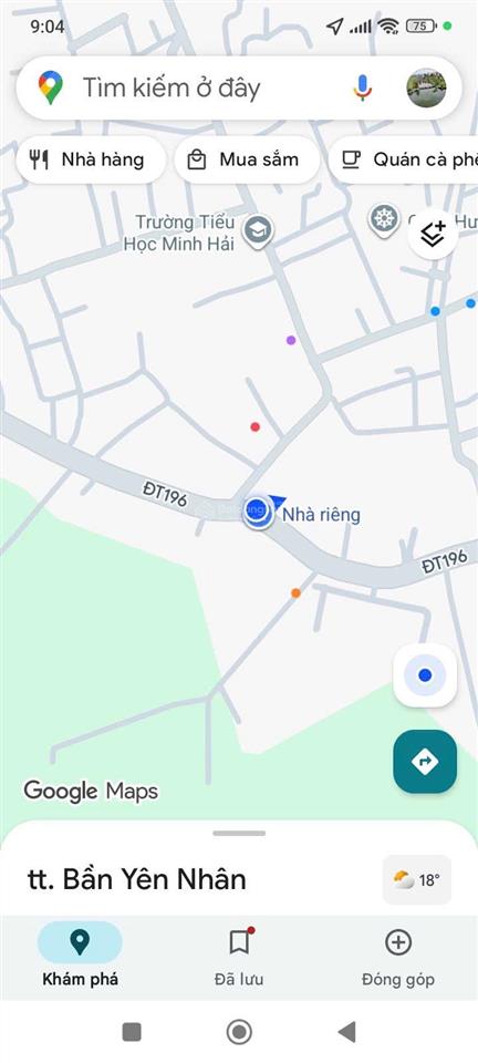 Chính chủ gửi bán 124,4 m2 full thổ cư mặt đường 196 trục kinh doanh sầm uất tại lạc đạo