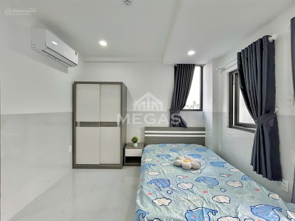 Trống studio ban công/full nội thất/giá 4x/trong kdc an ninh, đậu oto free