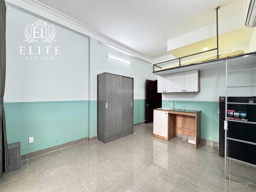 Căn hộ duplex ban công 30m ở 2 3 người thoải mái ngay huflit quận 10