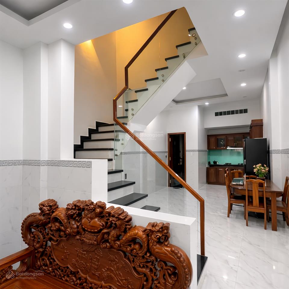 Bán nhà 4 tầng hẻm xe hơi linh đông thủ đức  76m2  gần gigamall, chợ thủ đức, ga metro