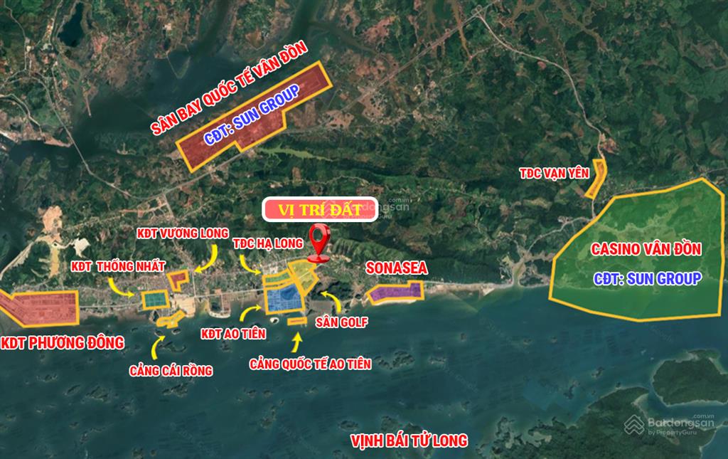 Bán đất 832m2 (thôn 5, vân đồn). gần cảng ao tiên, monbay, sonasea | đón đầu hạ tầng | 0388 079 ***