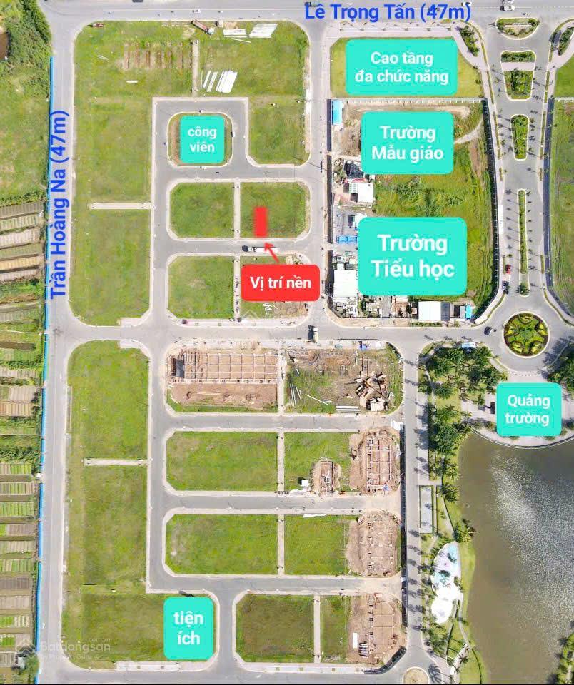 Bán nền 90m2 nam long 2 cần thơ  vị trí trong phân khu kim cương  3,8 tỷ sổ hồng thổ cư