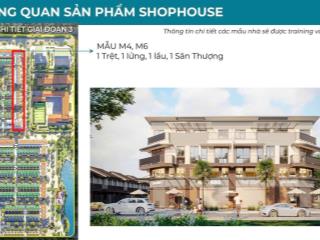 Bán shophouse nam long 2  đối diện khu trường học  giá 7,3 tỷ