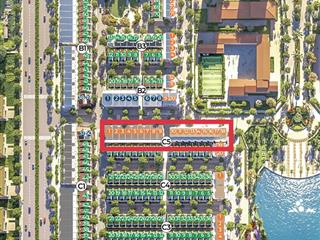 Booking shophouse nam long 2  đối diện trường học  vỉa hè 7,5m rộng thoáng