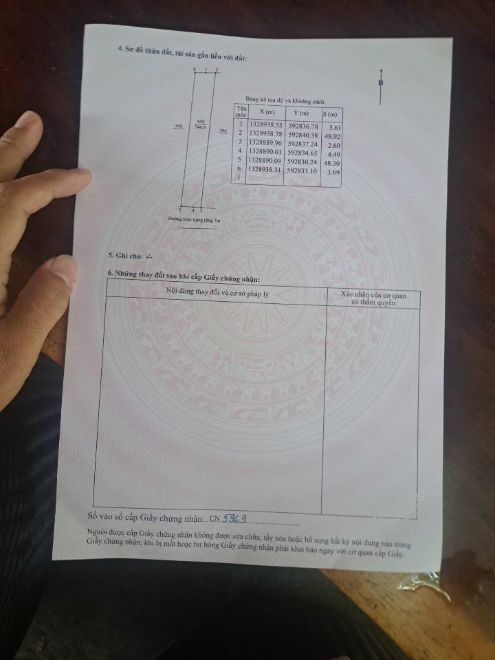 Bán đất khu độ thị mới cam lâm