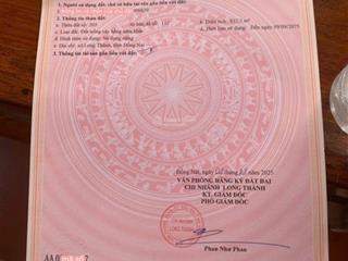 Bán rẻ lô đất lộc an 523m² gần chợ mới long thành khoảng 1 km, gần quốc lộ 51 khoảng 980m