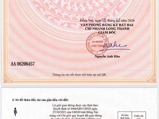 Có 3 miếng mặt tiền đường chính lộc an, vị trí buôn bán kinh doanh