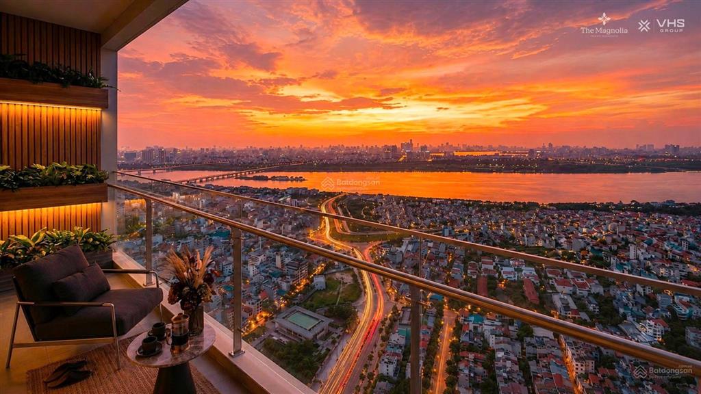 Magnolia khai sơn trả trước 2tỷ căn 3pn ch01 tts 103tr/m2 view cảnh quan sông hồng bt khai sơn hill