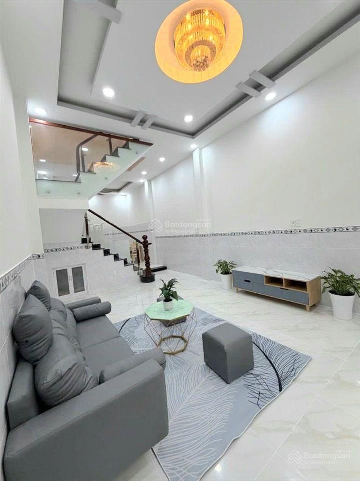 Bán nhà 2 tầng full nội thất thất cạnh kcx tân thuận, quận 7, nở hậu, 5.8 tỷ