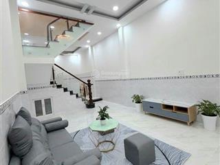 Bán nhà 2 tầng full nội thất thất cạnh kcx tân thuận, quận 7, nở hậu, 5.8 tỷ