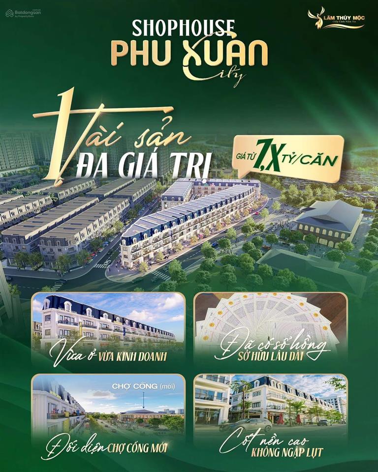 7, x tỷ cho nhà phố thương mại 4 tầng  phú xuân city có gì để đáng xuống tiền?