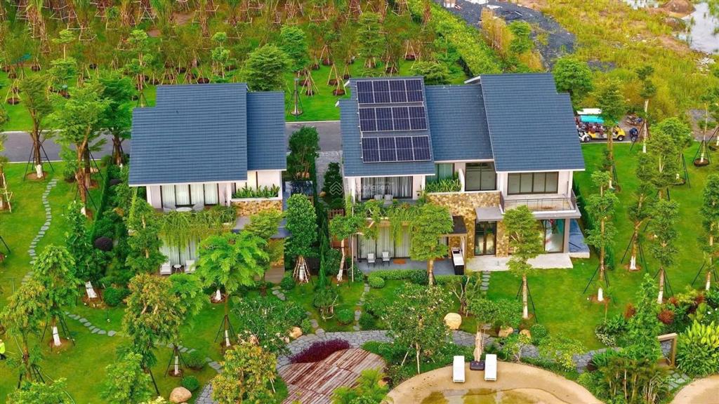 Biệt thự rừng 409m² eco retreat, 4 mặt thoáng, 3 mặt tiền, trực diện hồ thiên nga chiết khấu cao