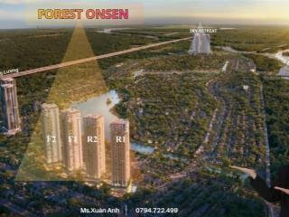 Forest onsen eco retreat  mở cửa là vườn, view trực diện hồ thiên nga, tổ hợp khoáng nóng onsen