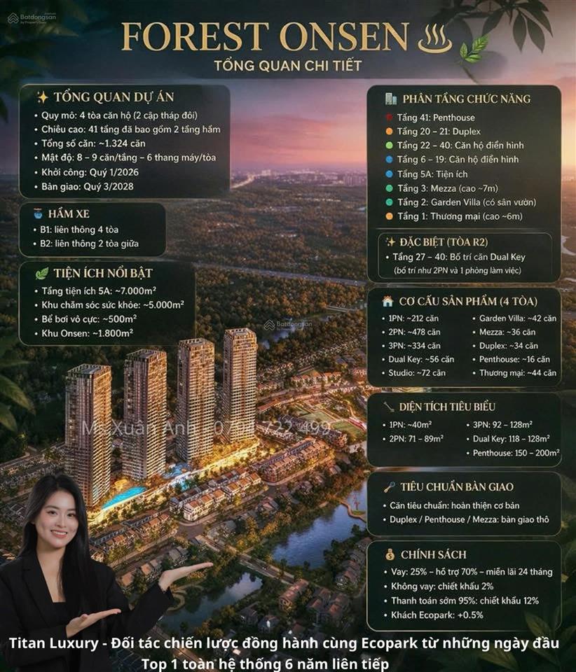 Forest onsen eco retreat  mở cửa là vườn, view trực diện hồ thiên nga, tổ hợp khoáng nóng onsen