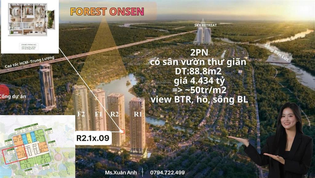 Ecopark mở bán giỏ hàng căn hộ forest onsen giá cực tốt chỉ từ 49tr/m2, full các loại hình