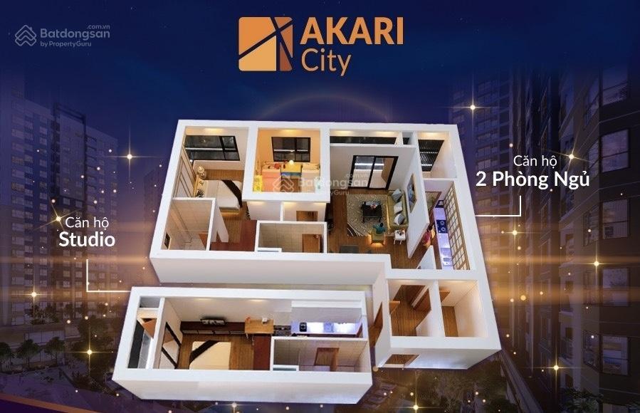 Chính chủ cho thuê căn studio tầng sân vườn akari city nhận nhà ngay, giá 6tr/th