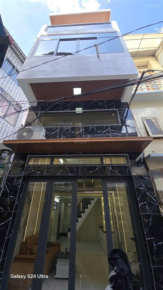 Bán nhà mới xây tại an bình, 5,99 tỷ, 30m2, 3pn, 3wc, 4 tầng, hàng hiếm sổ nở hậu