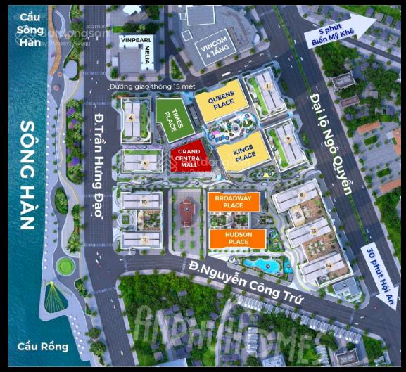 Căn 1pn quỹ ngoại giao độc quyền tòac7 capital square view biển mỹ khê bên bờ sông hàn cạnh vincom