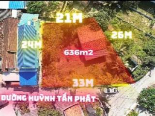 Chính chủ cần bán lô đất mặt tiền huỳnh tấn phát cách biển chỉ 300m giá siêu sốc chỉ 12 ,5 tr